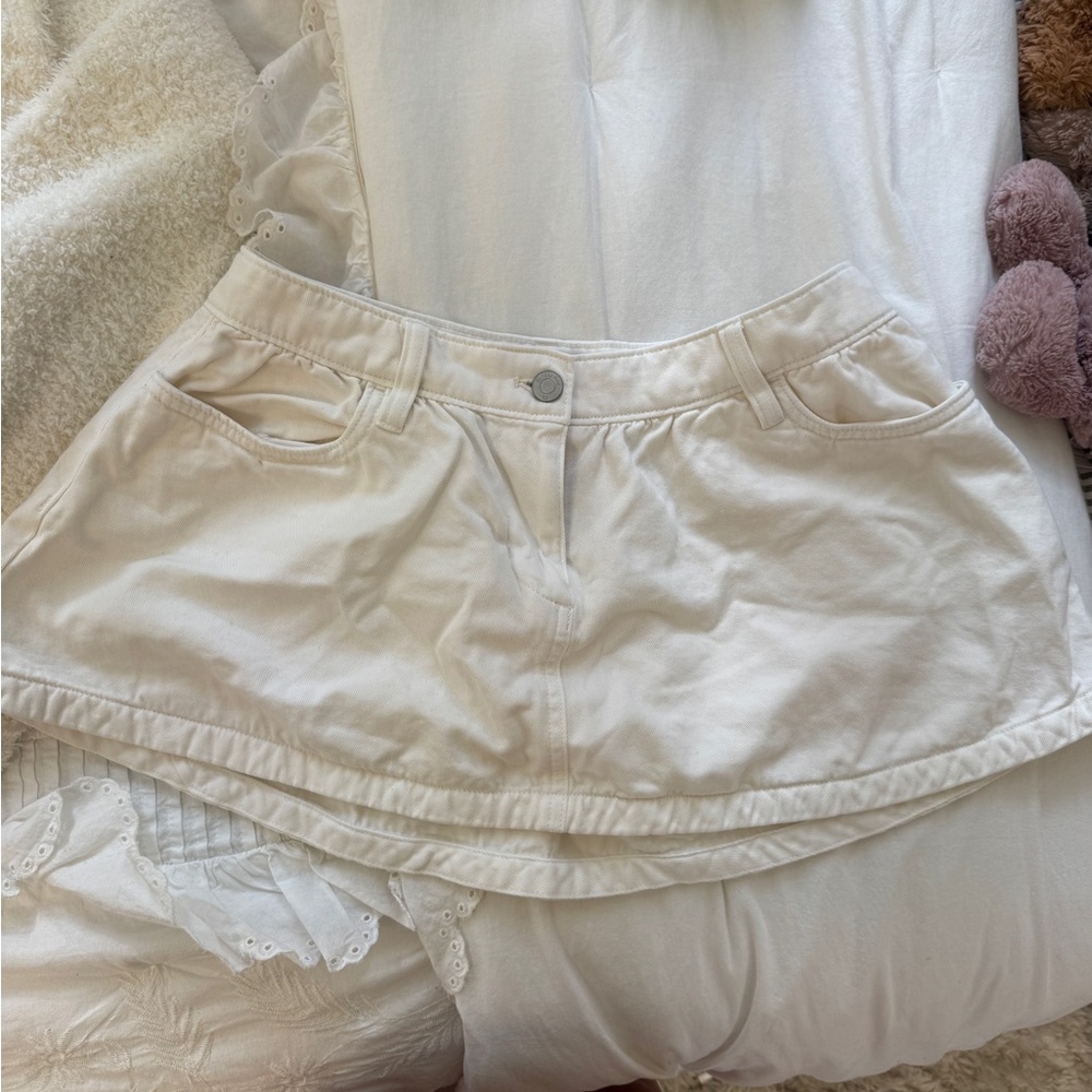 Sunday Best Ivory Skirt